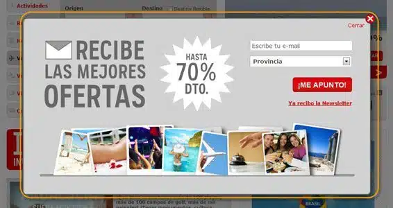 pop ups invasivos